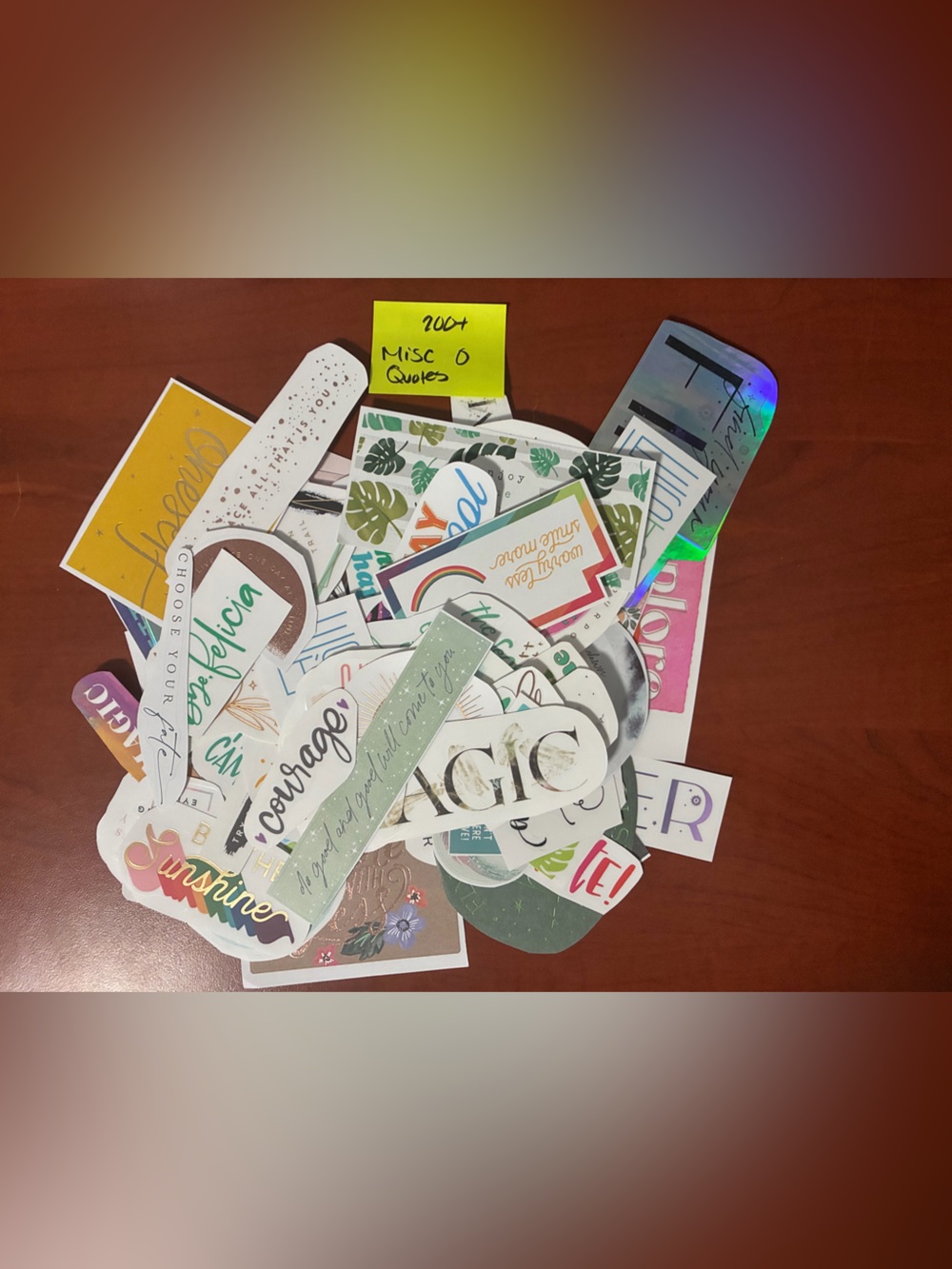 Assorted Decorative Stickers Pack - Multicolor from The Happy Planner